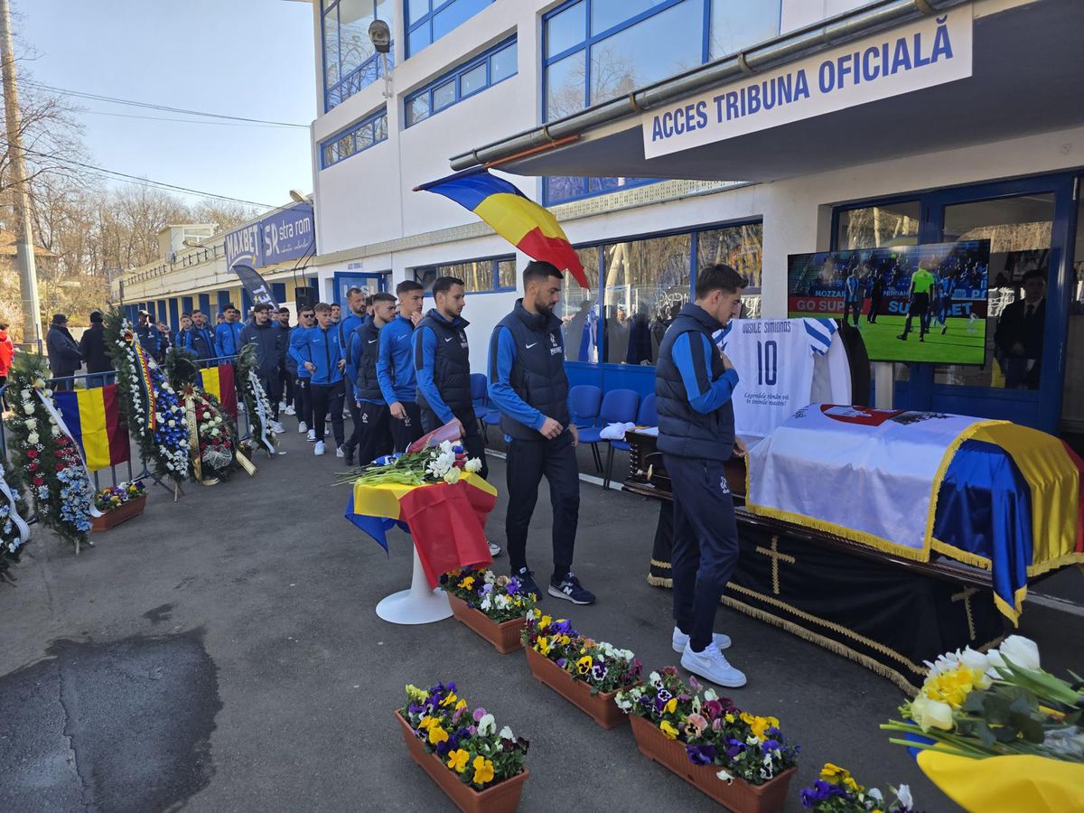 Înmormântarea lui Vasile Simionaș