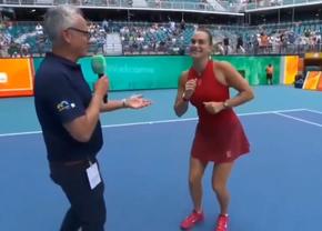 Aryna Sabalenka, cuvinte frumoase pentru Gabriela Ruse: „E o luptătoare!” » A urmat lecția de dans: „Simțeam ritmul”