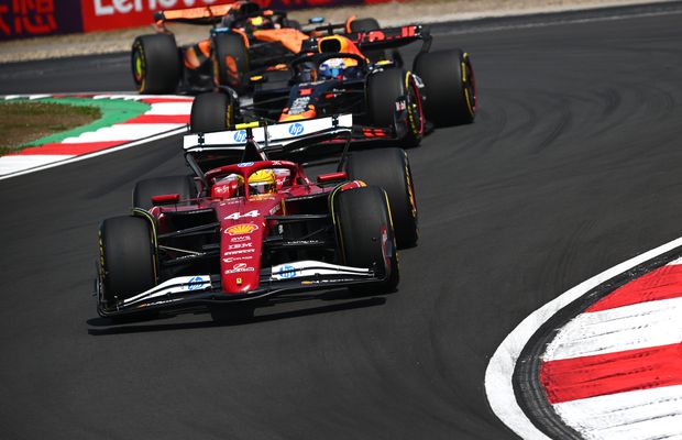 Lewis Hamilton, exuberant după primul succes la Ferrari: „Am spus întotdeauna că Roma nu a fost construită într-o zi”