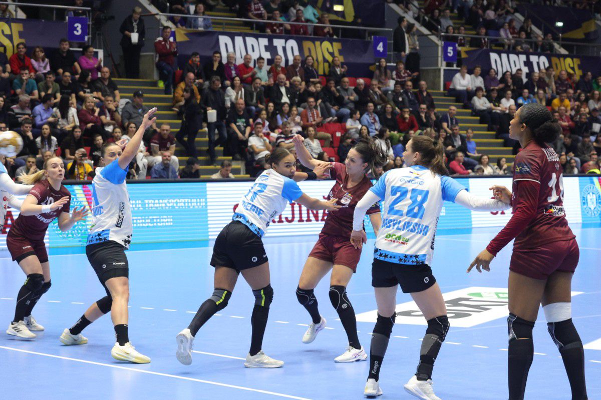 Rapid - CSM București, turul „dublei” pentru sferturile Ligii Campionilor