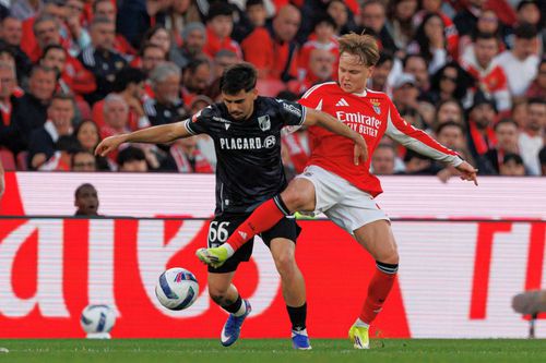 Tony Strata (21 de ani), fundașul dreapta de la Vitoria Guimaraes, a fost integralist în eșecul cu Benfica/ FOTO Imago Images