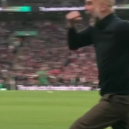 Pep Guardiola, reacție nemaivăzută la golul lui Manchester City // FOTO: X