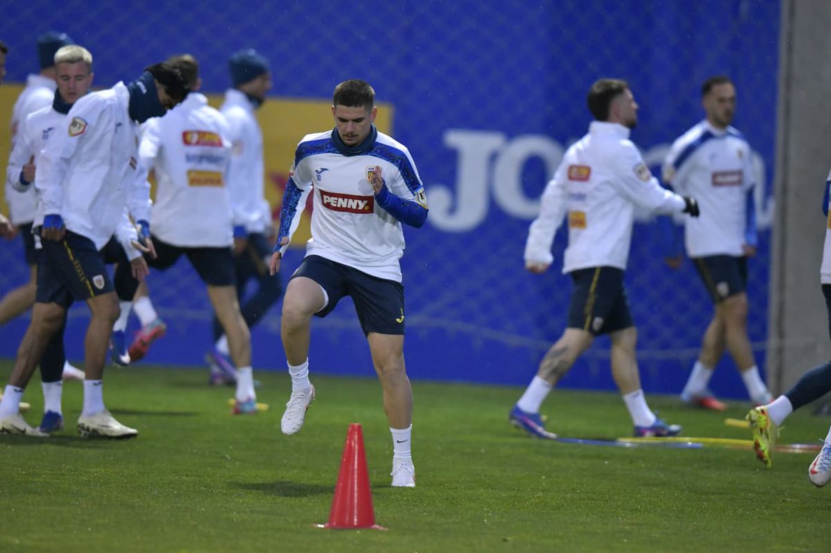 Ce s-a întâmplat la primul antrenament al „tricolorilor” înaintea barajului cu Turcia » 8 absenți