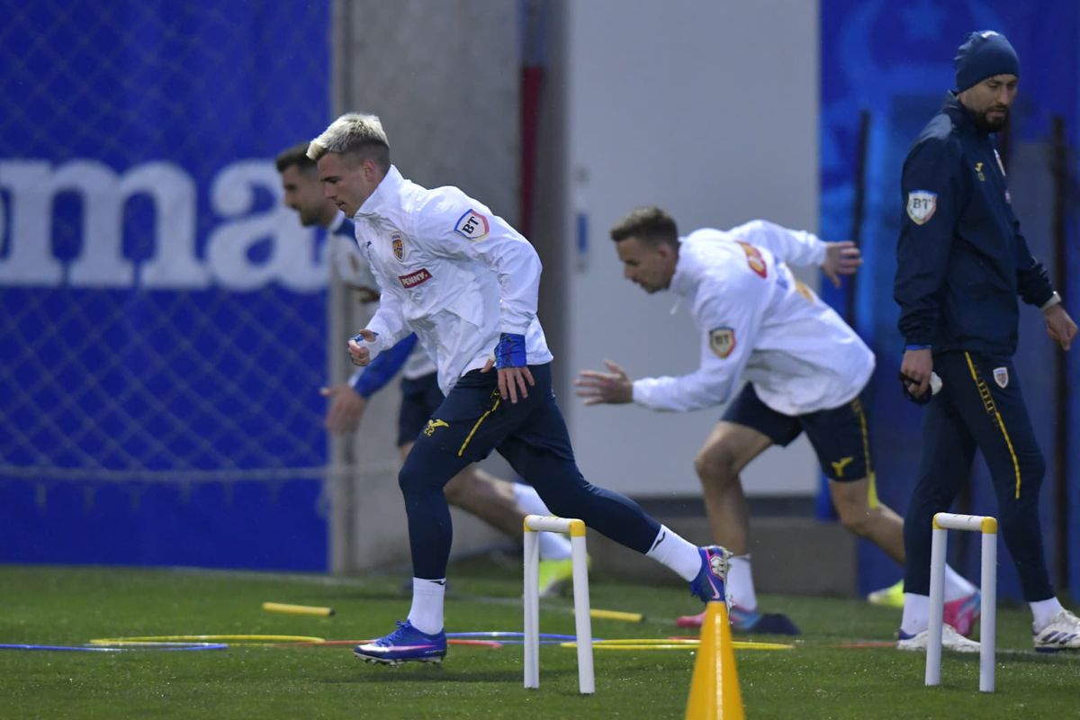 Primul antrenament al naționalei înainte de Turcia - România // foto: Cristi Preda (GSP.ro)