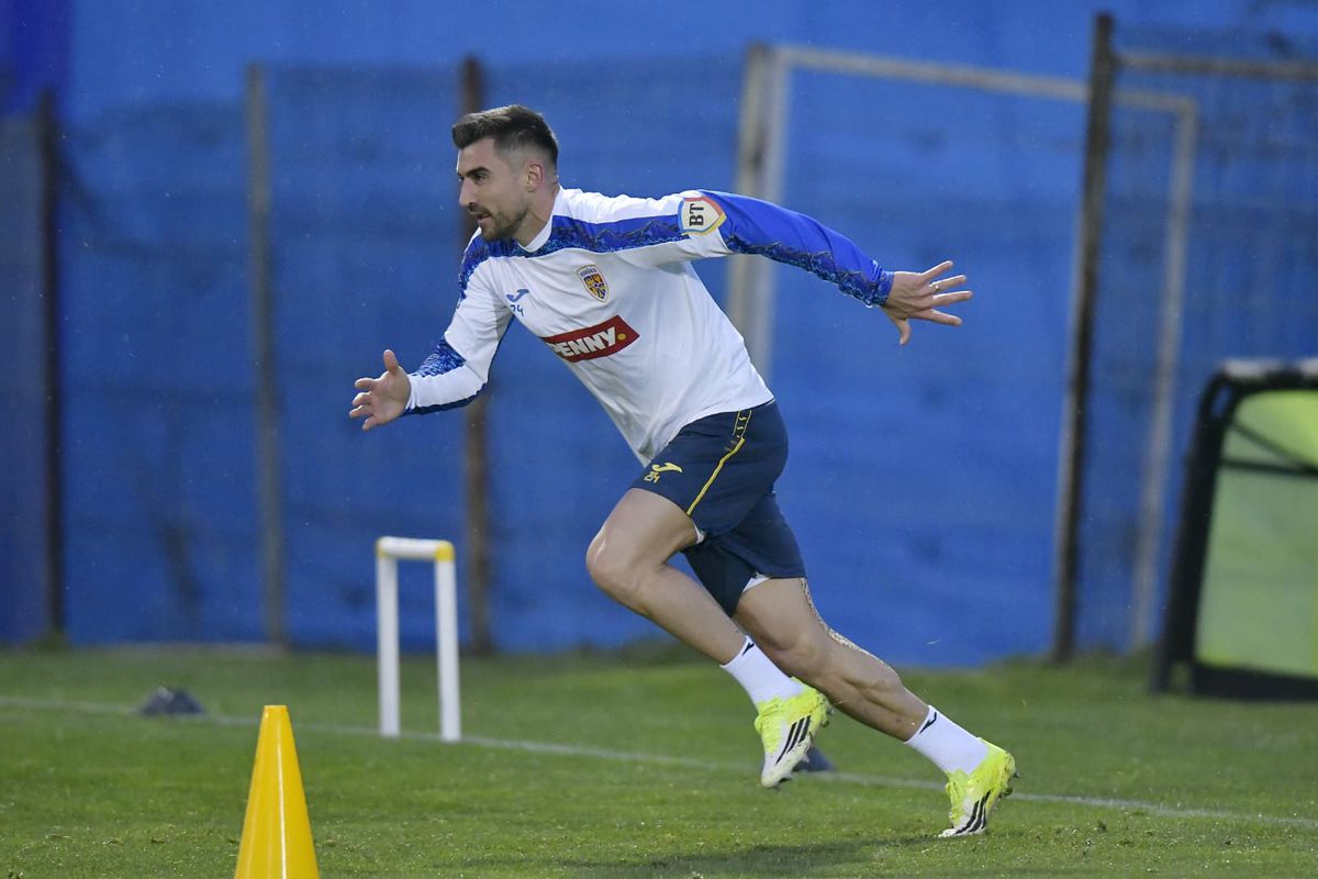 Ce s-a întâmplat la primul antrenament al „tricolorilor” înaintea barajului cu Turcia » 8 absenți