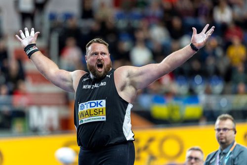 Tom Walsh, pentru a patra oară campion mondial indoor la aruncarea greutății Foto: Imago Images
