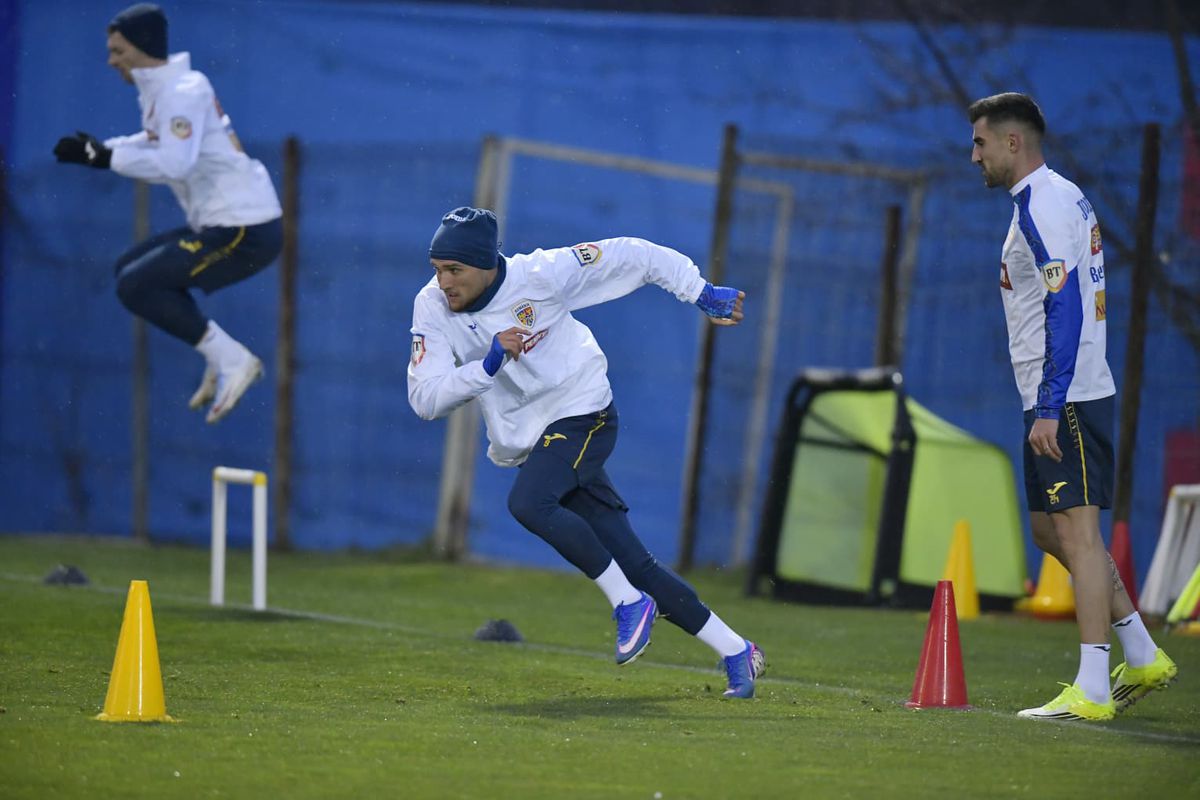 Primul antrenament al naționalei înainte de Turcia - România // foto: Cristi Preda (GSP.ro)