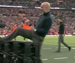 Pep Guardiola, reacție nemaivăzută la golul lui Manchester City // FOTO: X