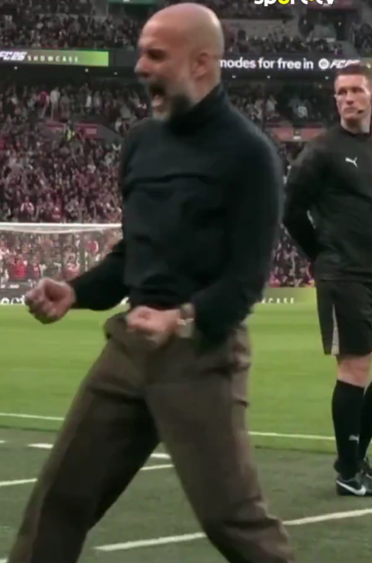 Pep Guardiola, reacție nemaivăzută în finala Cupei Ligii Angliei! Scene rare pe Wembley