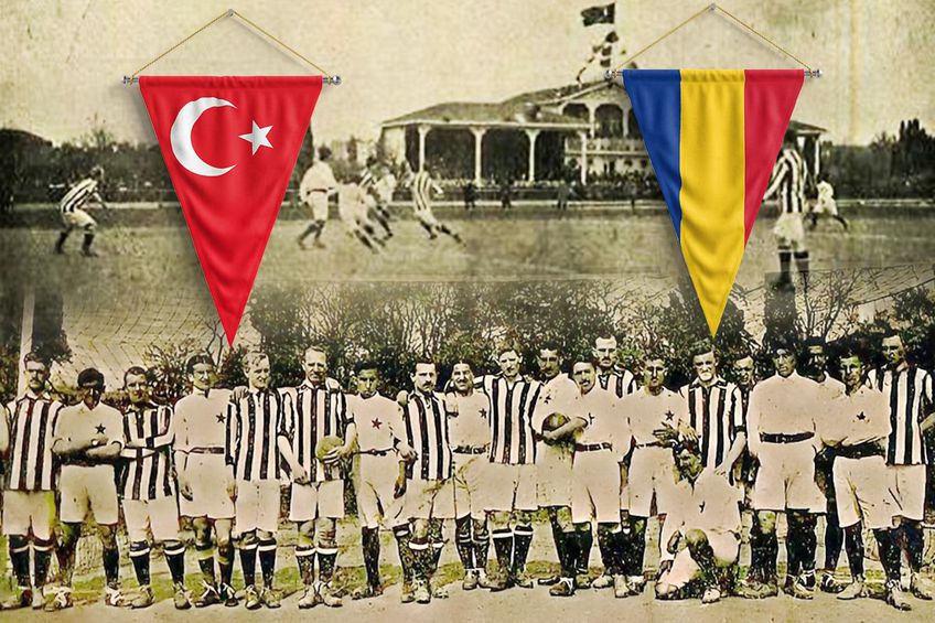 Acum 112 ani, România scria istorie la Istanbul » Victorie cu Imperiul Otoman, la 36 de ani după Războiul de Independență și călătorie legendară cu vaporul // fotomontaj: Diana Vasilescu (GSP)