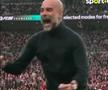 Pep Guardiola, reacție nemaivăzută la golul lui Manchester City // FOTO: X