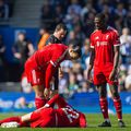 Hugo Ekitike, marcator cu Galatasaray (4-0), s-a accidentat în debutul partidei de la Brigton și a fost înlocuit / Foto: Imago