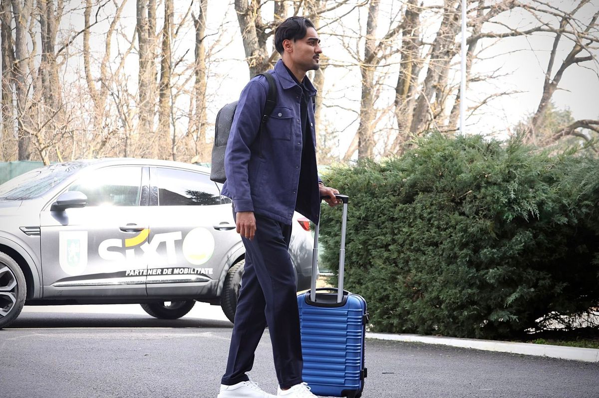 Primii „tricolori” sosiți la Mogoșoaia, înaintea barajului cu Turcia