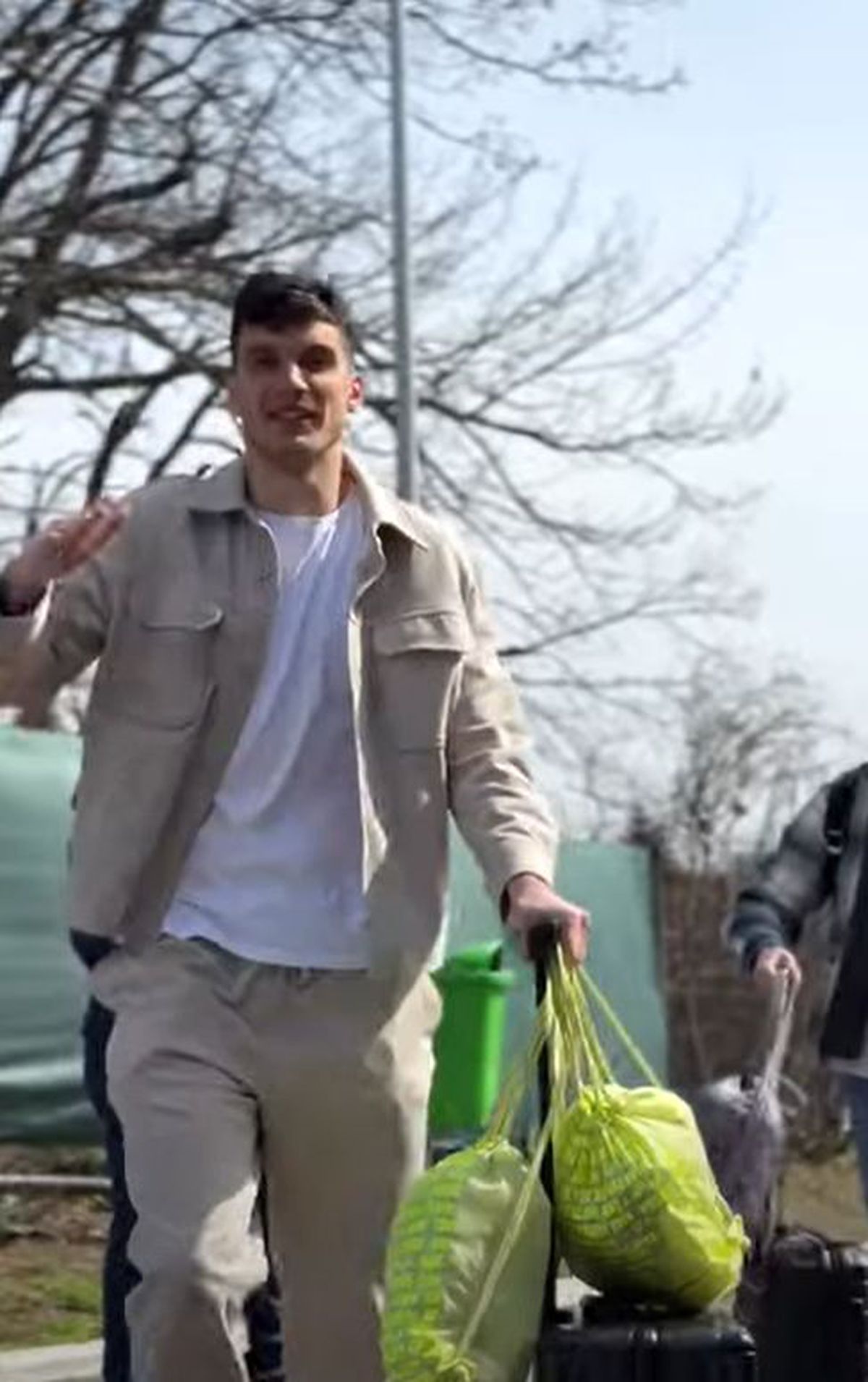 Primii „tricolori” sosiți la Mogoșoaia, înaintea barajului cu Turcia