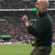 Pep Guardiola, reacție nemaivăzută la golul lui Manchester City // FOTO: X