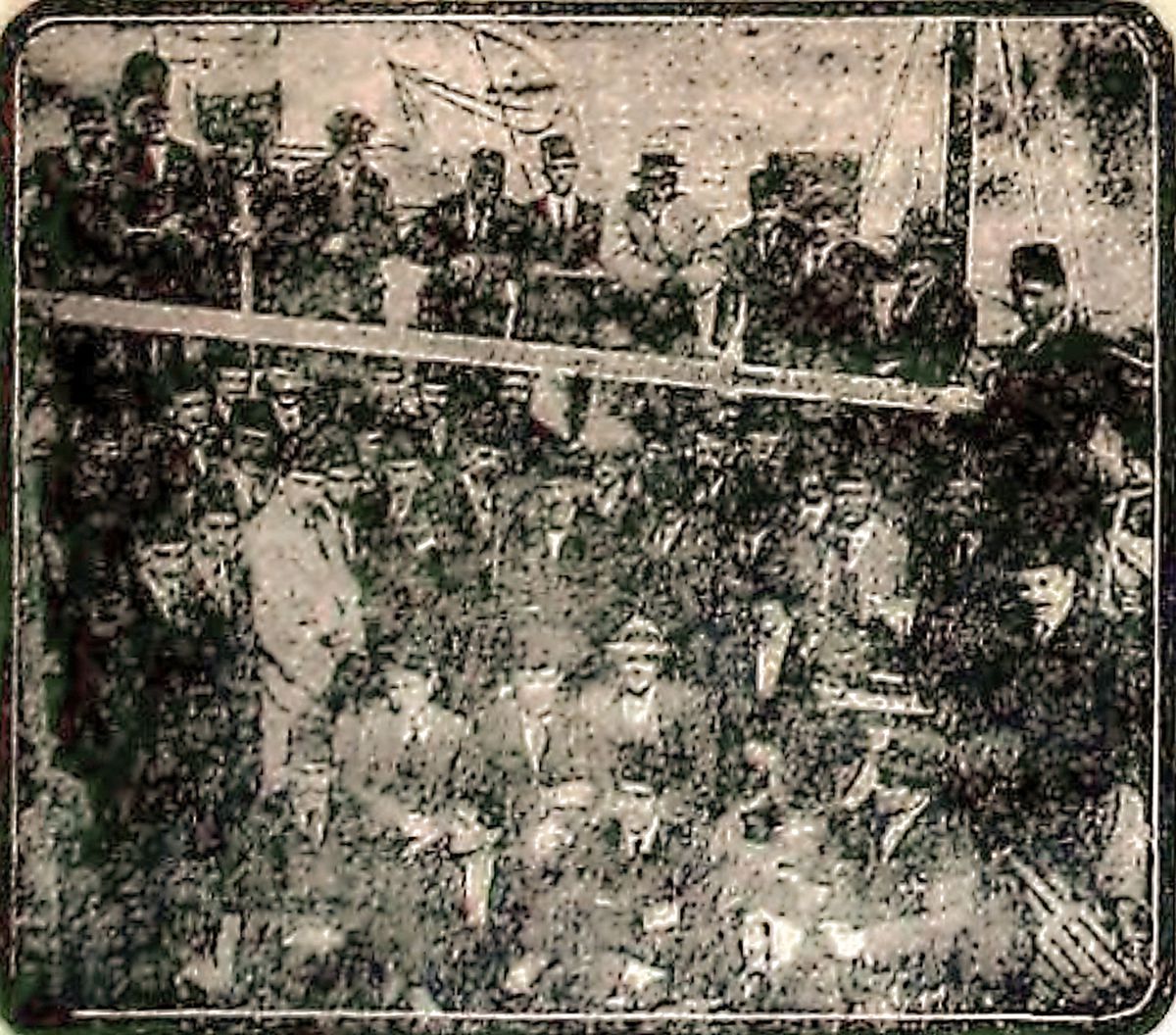 Fotografii istorice: Primul meci al României, la Istanbul, acum 112 ani » Victorie cu Imperiul Otoman, la 36 de ani după Războiul de Independență