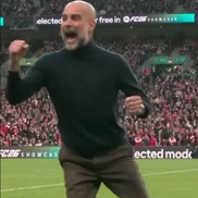 Pep Guardiola, reacție nemaivăzută la golul lui Manchester City // FOTO: X