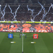 Fanii lui Nice i-au pregătit un moment special lui Dante / foto: captură X