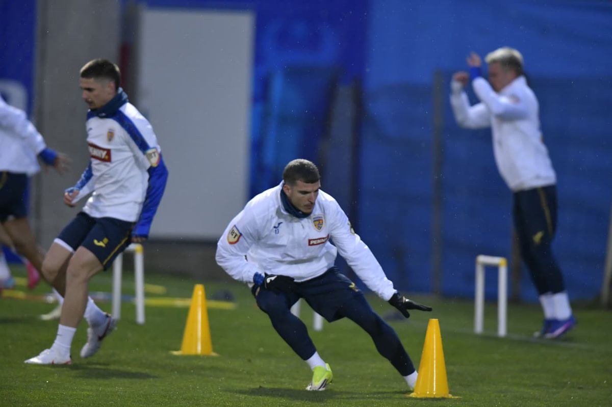 Ce s-a întâmplat la primul antrenament al „tricolorilor” înaintea barajului cu Turcia » 8 absenți