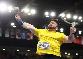 Andrei Rareș Toader a încheiat pe 12 la aruncarea greutății la Campionatele Mondiale în sală de la Torun