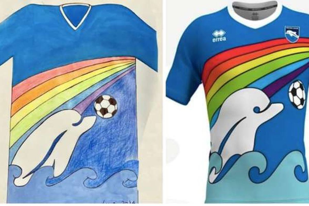 FOTO Superb! Noul echipament al Pescarei a fost inspirat de desenul unui copil de 6 ani