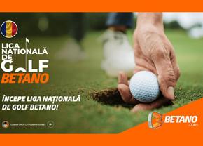 Betano devine partenerul principal al Ligii Naționale de Golf! Ciprian Marica va da lovitura de start în prima etapă