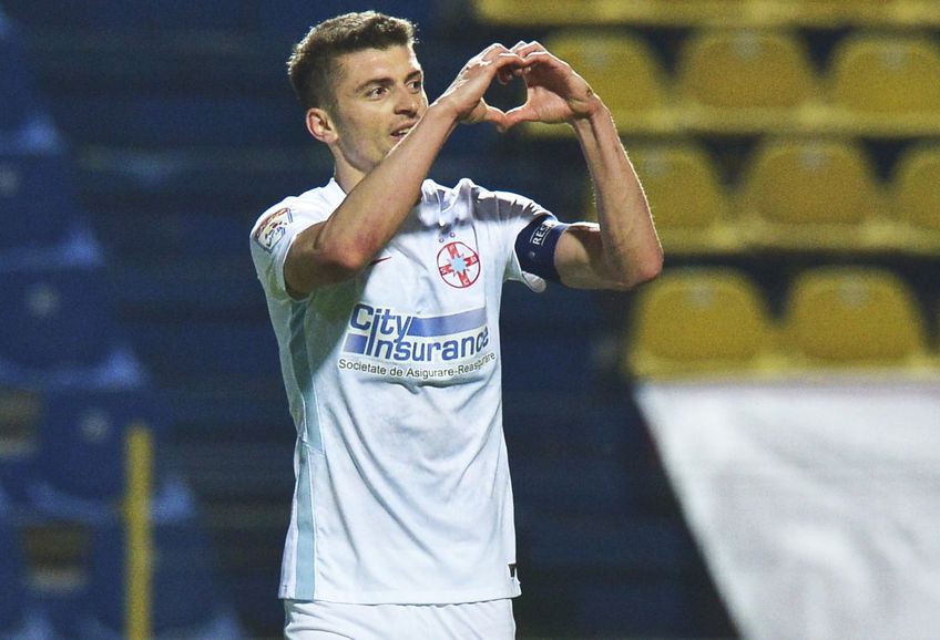 Florin Tănase a deschis scorul în Academica - FCSB şi este singurul jucător care a marcat în fiecare dintre cele 6 ediţii de play-off.