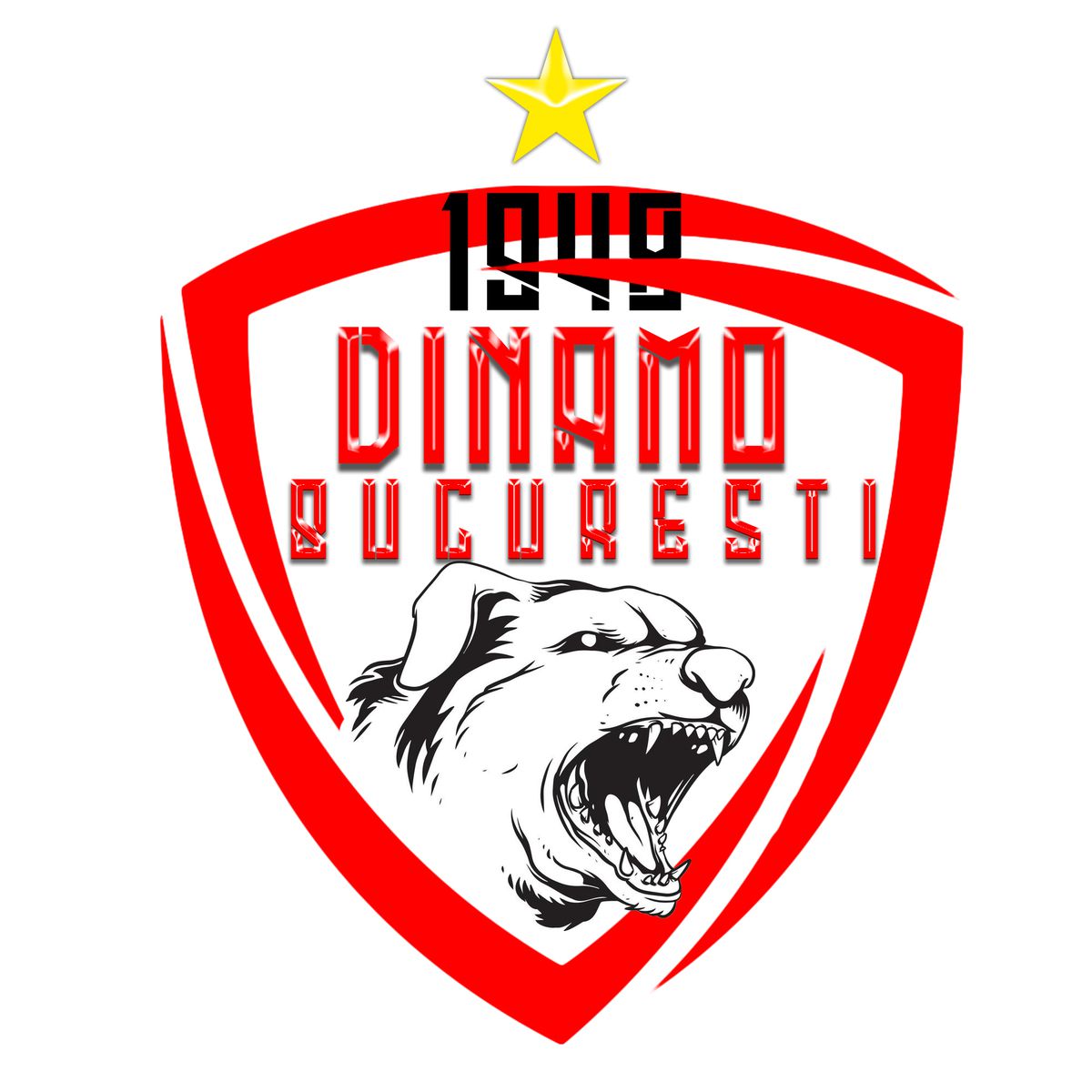 Primele propuneri pentru noua siglă a lui Dinamo
