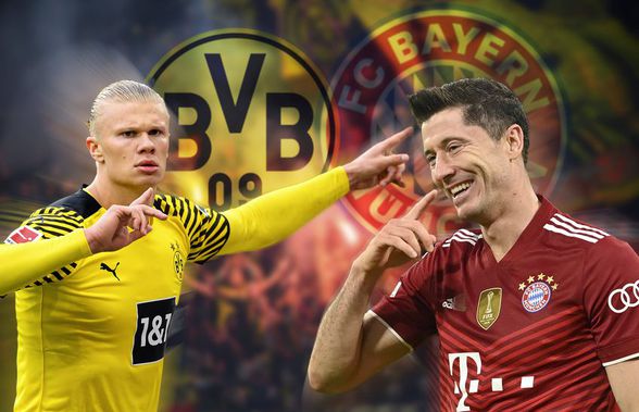 Ultimul Lewa vs Haaland în „Der Klassiker”! Derby-ul Bayern - Dortmund pune față în față cei mai valoroși atacanți din Bundesliga