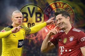 Ultimul Lewa vs Haaland în „Der Klassiker”! Derby-ul Bayern - Dortmund pune față în față cei mai valoroși atacanți din Bundesliga