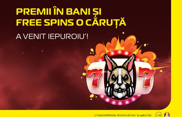 Vine iepuroiu’ de la Casa Pariurilor! Surprize pentru tine, în weekendul de Paște