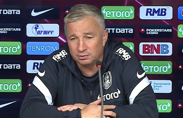 „Credeți că la Voluntari va arbitra vreo rudă de-ale lui Kovacs?” » Cum a răspuns azi Dan Petrescu, „provocat” în conferință