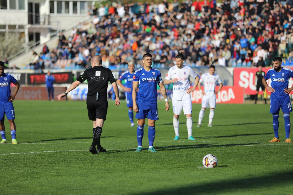 FCU Craiova, lovită de ghinion cu Botoșani! Lupta pentru barajul de Conference League se aprinde + clasamentul din play-out