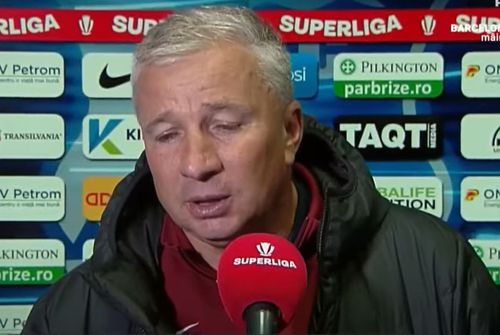 Farul - CFR 1-0. Dan Petrescu și-a explicat gestul de la finalul meciului, când s-a dus direct la vestiare fără să se ducă să dea mâna cu Gică Hagi.