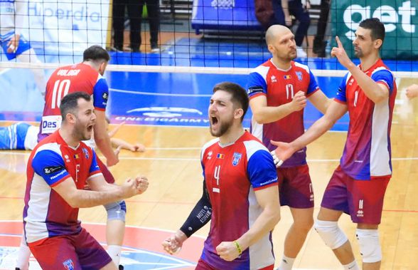 Steaua e în finala Diviziei A1 la volei masculin! » Victorie fără emoții în fața Craiovei + Cu cine va juca pentru trofeu