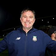 Managerul lui Wrexham, Phil Parkinson, a promovat echipa în liga a IV-a (foto: Guliver/Getty Images)