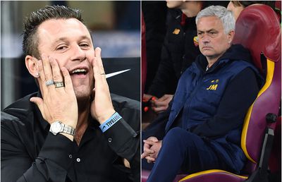 Cassano continuă atacul la Mourinho: „Am fost nebun ca fotbalist, dar el este un antrenor oribil. Are doar mult noroc”