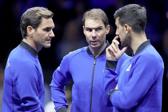Roger Federer, Rafael Nadal și Novak Djokovic, foto: Guliver/gettyimages