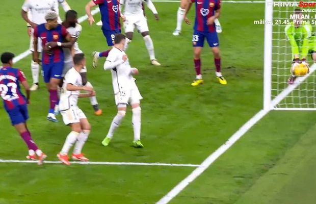 Imaginile devenite virale după „El Clasico” » Cea mai nebună fază de la Real Madrid - Barcelona a fost deslușită