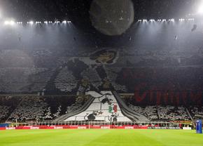Scenografii impresionante în AC Milan - Inter » Cum s-au ironizat cele două galerii