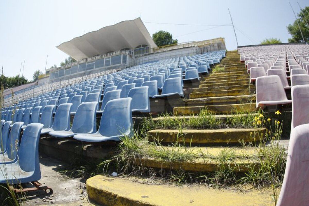 Cum arată acum stadionul Dunărea, pe care va fi amplasată noua arenă din Galați