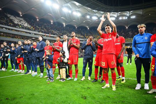Risto Radunovic (31 de ani), fundașul stânga de la FCSB, negociază cu FCSB prelungirea contractului / foto: @Raed Krishan (GSP)