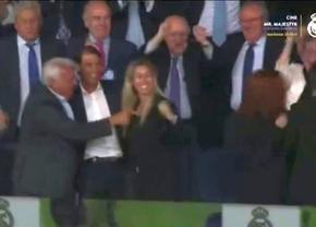 Toate camerele au mers pe Rafael Nadal, după ce Bellingham i-a dat lovitura decisivă Barcelonei » Imagini spectaculoase surprinse în loja de pe „Bernabeu”