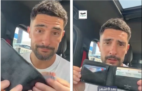 Un fotbalist spaniol și-a pierdut portofelul în Arabia Saudită și l-a găsit după 8 luni. Șocul avut când s-a uitat în el!