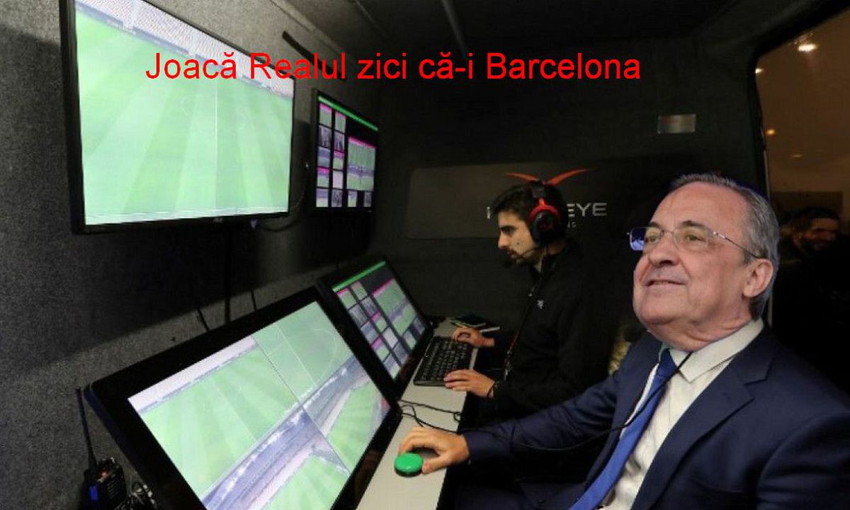 Cele mai tari glume după „El Clasico”: „Joacă Realul zici că-i Barcelona!”