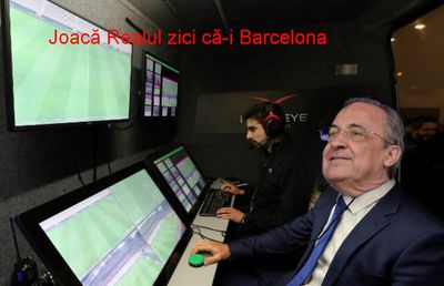 Cele mai tari glume după „El Clasico”: „Joacă Realul zici că-i Barcelona!”