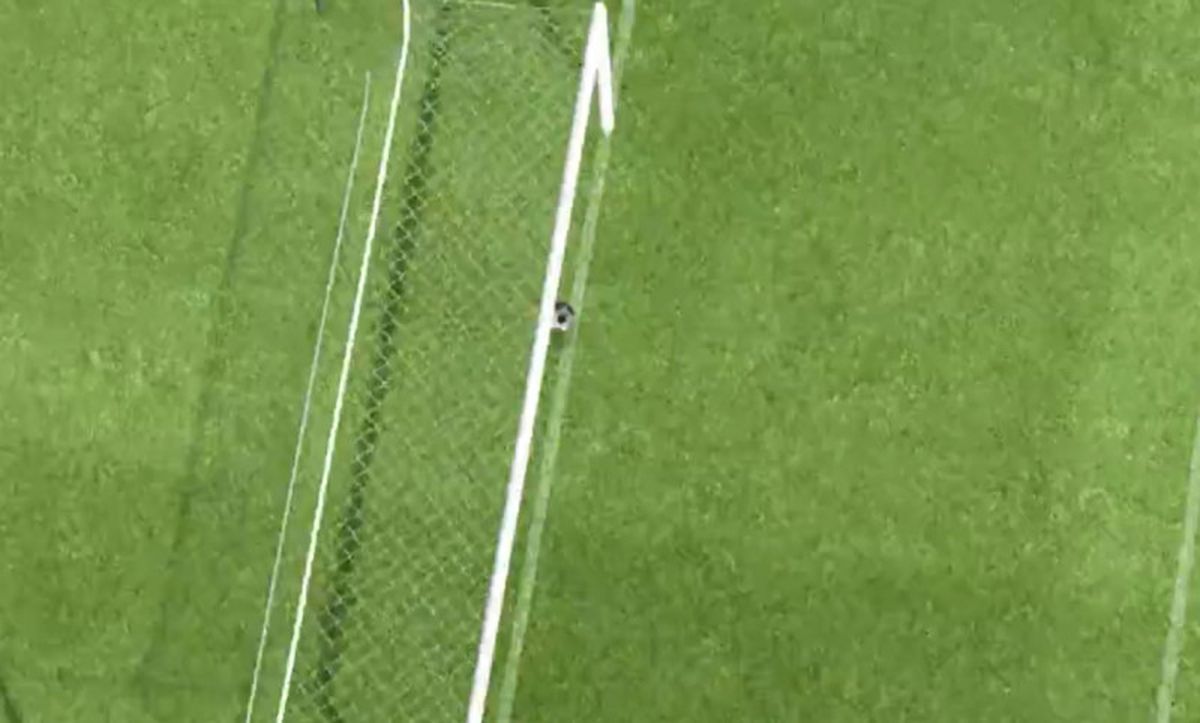 Lunin a scos de pe linia porții în Real Madrid - Barcelona