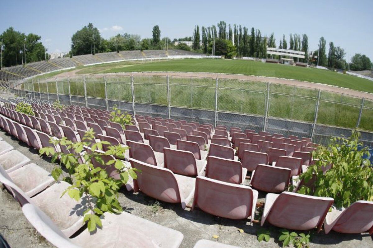 Cum arată acum stadionul Dunărea, pe care va fi amplasată noua arenă din Galați