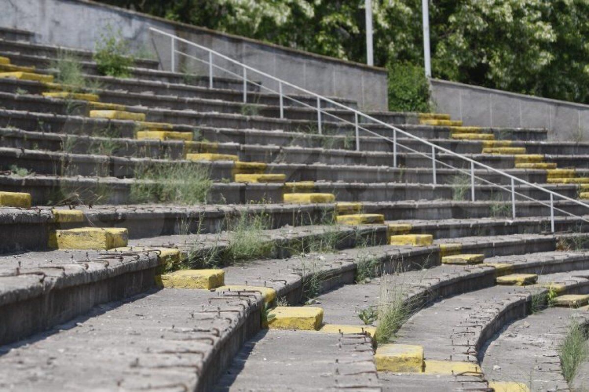 Cum arată acum stadionul Dunărea, pe care va fi amplasată noua arenă din Galați