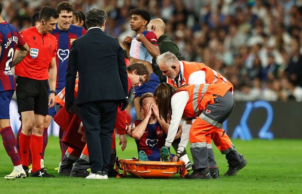 Sezon terminat după accidentarea din El Clasico » Își revine până la Euro 2024?